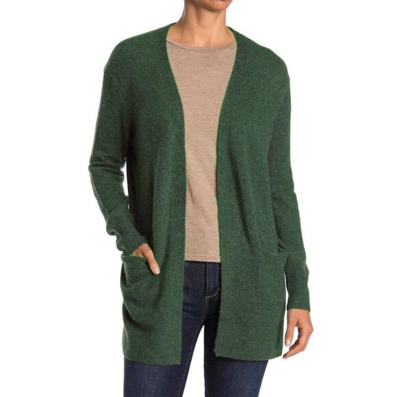 Madewell Sweaters - Cozy Walker Cardigan Heathered Green XL VGUC